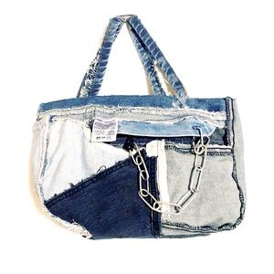 1/1 denim purse
